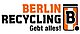 Logo des Unternehmens Berlin Recycling, Gebt alles!